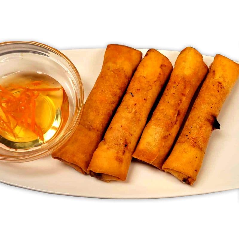 A3. Deep Fried Pork Spring Rolls