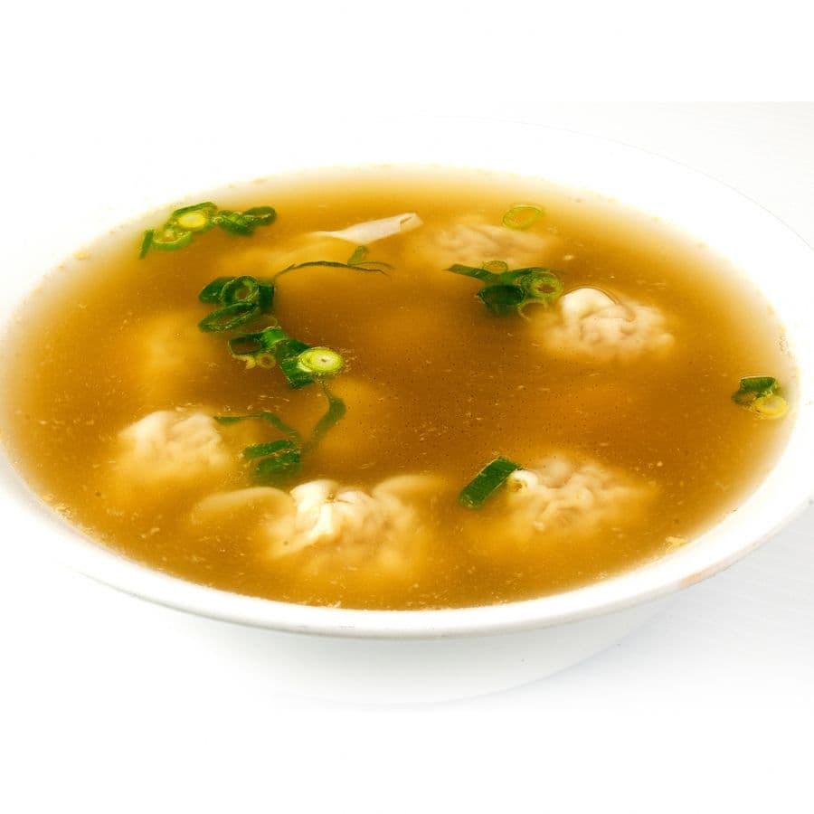 W1. Wonton Soup (8 pcs)