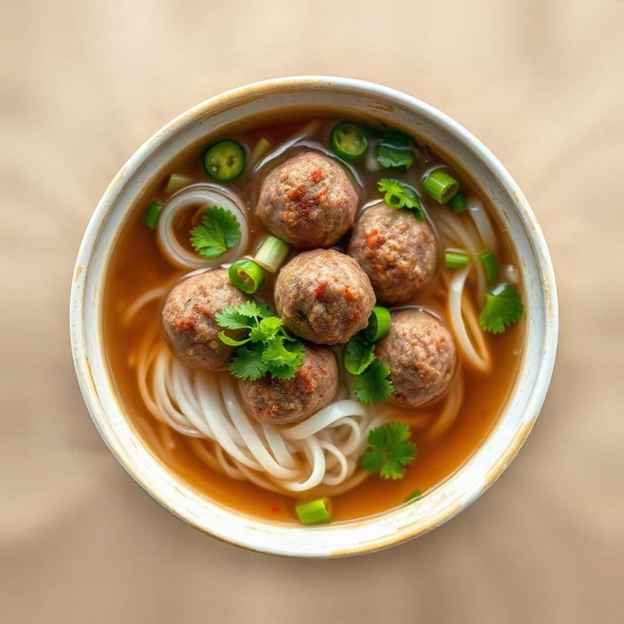 29. Beef Ball Pho