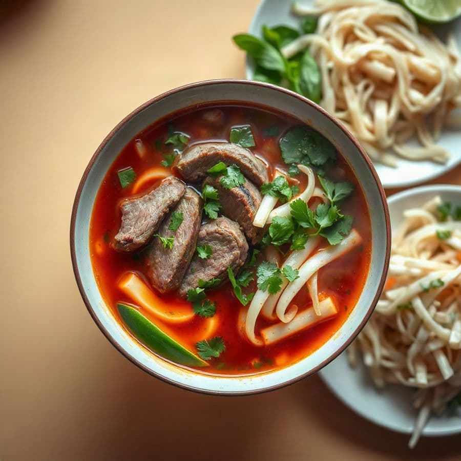 24. Sate Beef Pho