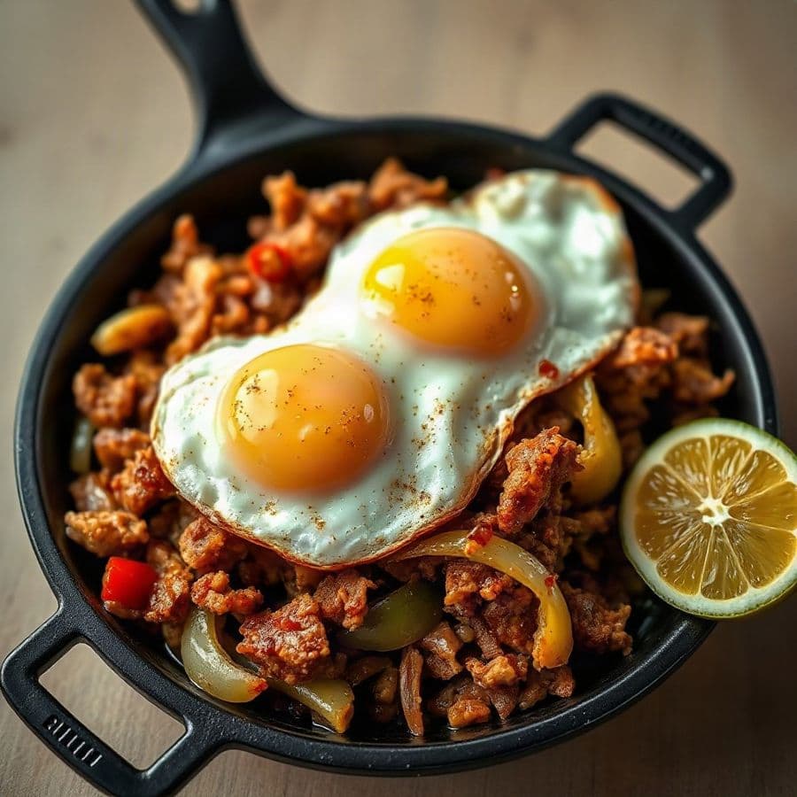 41. Pork Sisig with Egg