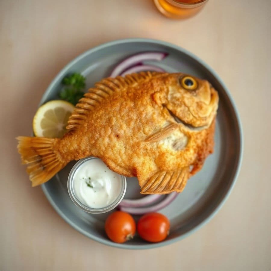 8. Deep Fried Pampano