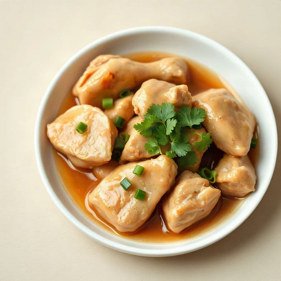 11. Steamed Chicken